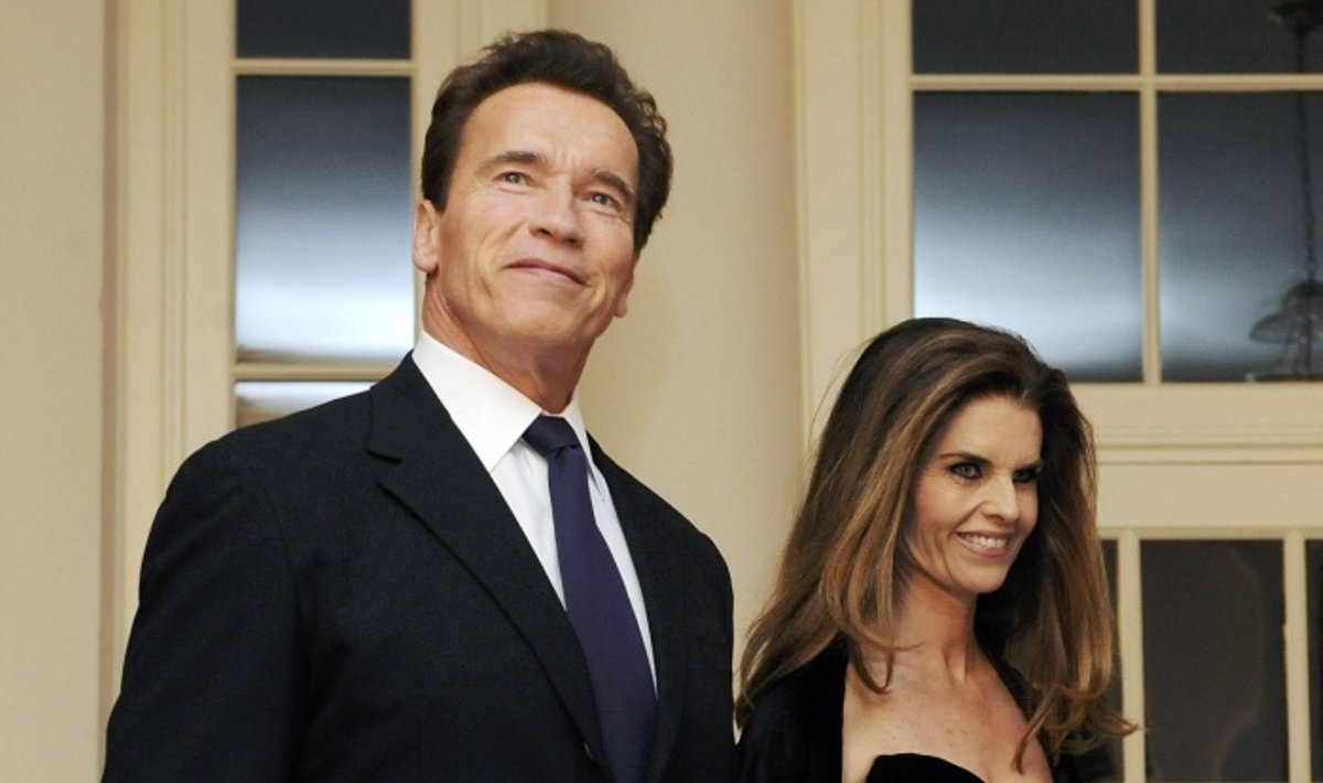 Arnoldas Schwarzeneggeris ir Maria Shriver