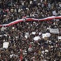 Egipto sostinėje prasidėjusioje demonstracijoje prieš režimą dalyvauja šimtai tūkstančių žmonių