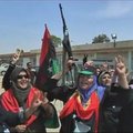 Su M. Gaddafi pajėgomis kovos ir moterys