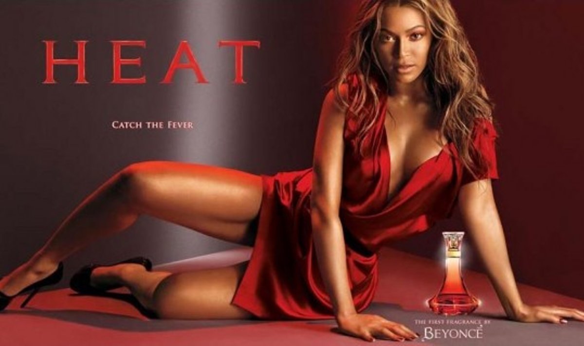 Beyonce kvepalų reklamoje