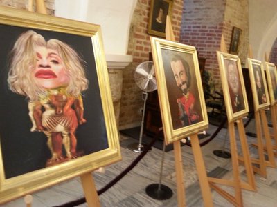 Madonnos karikatūristą sudomino Lietuvos politikų veidai