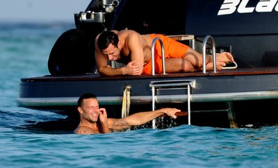 Romantiškos Ricky Martino atostogos Ibizoje