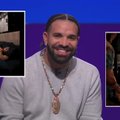 Reperis Drake'as nebyliai pagerbė Lietuvos krepšinį: miega su mūsų rinktinės marškinėliais