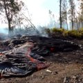 Ugnikalnio lava priartėjo prie Havajų prekybinės zonos