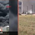 Turkijos chemijos gamykloje kilo didelis gaisras, buvo girdėti sprogimai
