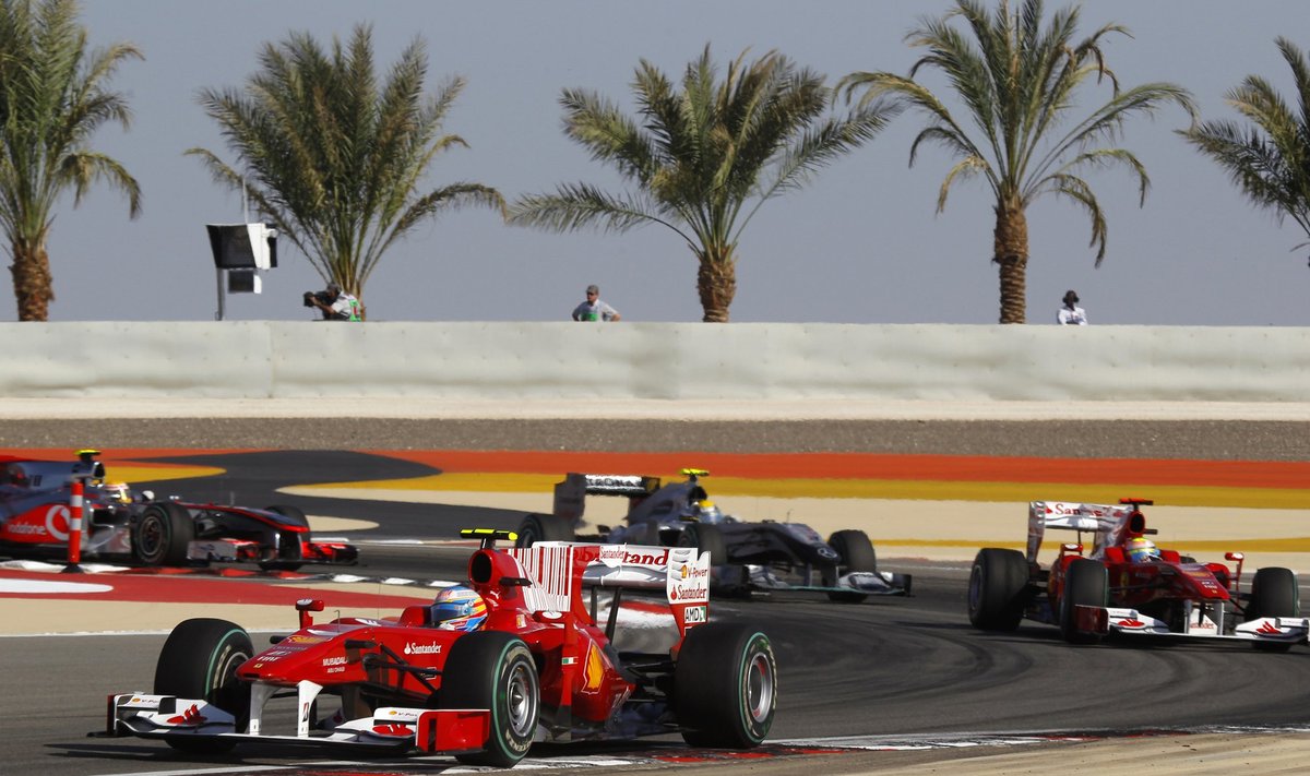 "Formulės-1" lenktynės Bahreine