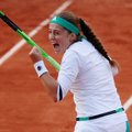 „French Open“ staigmena: 19-metė Latvijos atstovė įveikė C. Wozniacki ir žengė į pusfinalį
