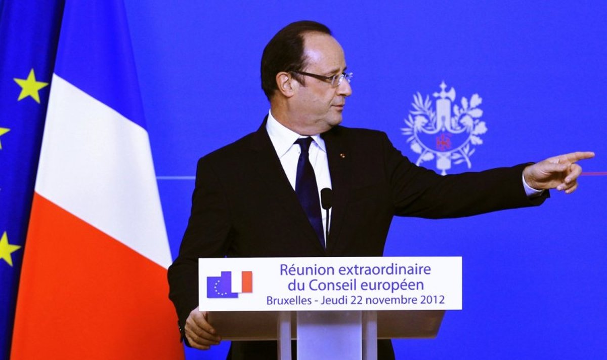 Francois Hollande'as ES lyderių susitikime 