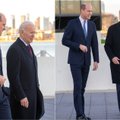 JAV prezidentas Joe Bidenas susitiko su princu Williamu: pokalbis sukosi apie orą