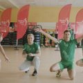Žymių Lietuvos sportininkų mankšta – nuotaikingame klipe
