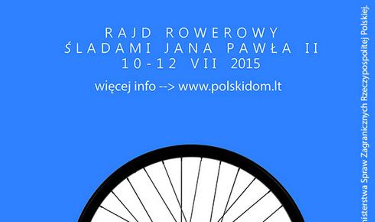 Rajd rowerowy „Śladami Jana Pawła II”
