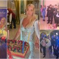 Po neblaivaus skandalo Anastasija Voločkova gimtadienį šventė apsupta kamerų: sekėjai tai pavadino cirku, pasigedo šeimos ir draugų
