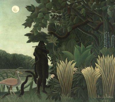 Henri Rousseau, „Gyvačių kerėtoja“, 1907© RMN-Grand Palais (Musée d'Orsay) / Hervé Lewandowski