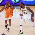 Nerimas NBA čempionų stovykloje: Davisas patyrė traumą, „Suns“ išlygino serijos rezultatą