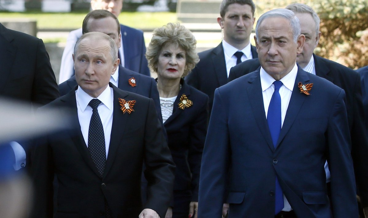 Vladimiras Putinas, Benjaminas Netanyahu