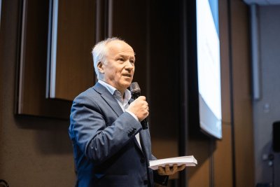 Verslininkas ir „Lietuvos Junior Achievement“ valdybos pirmininkas Vladas Lašas
