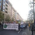 Around 200 people take part in climate change march in Vilnius
