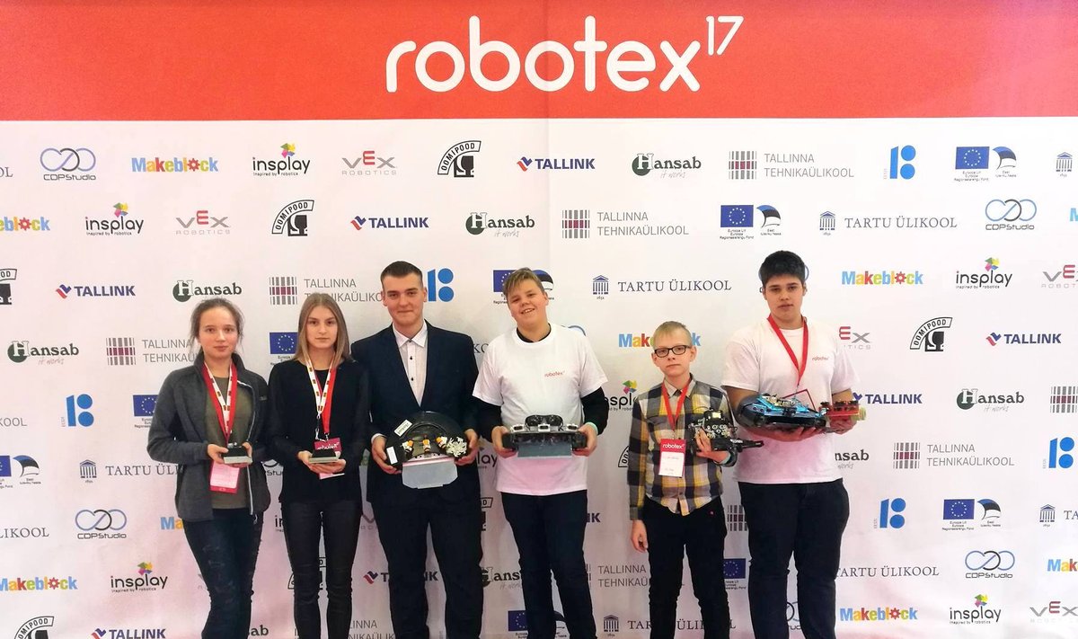 Robotikos varžybos „Robotex 2017“