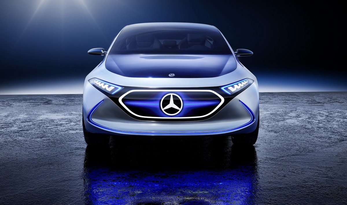 Vienas iš koncepcinių "Mercedes-EQ"