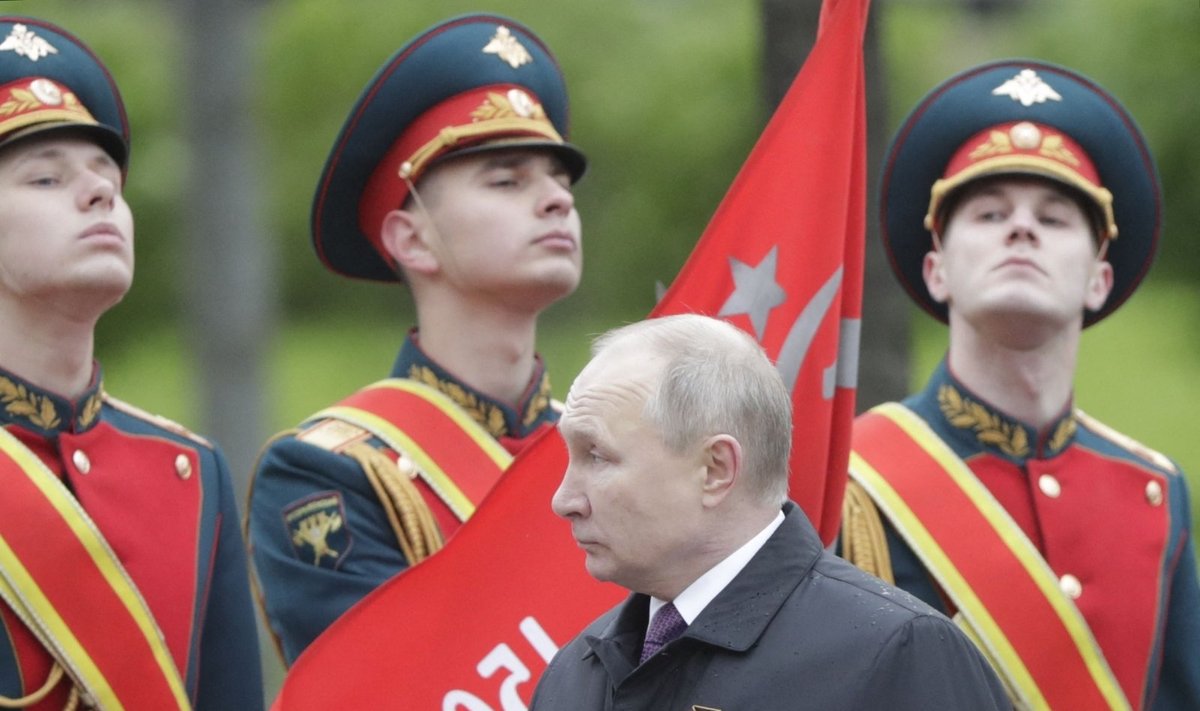 V. Putinas parado metu