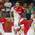 Po sunkios pergalės „Monaco“ klubas išliko Prancūzijos čempionato lyderiu