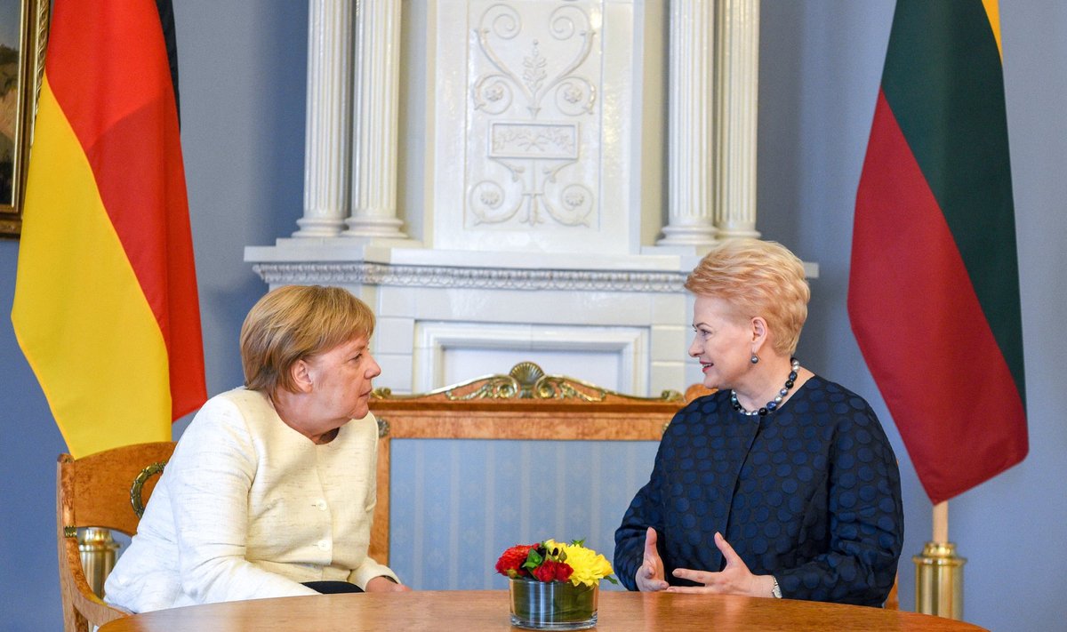 Angela Merkel ir Dalia Grybauskaitė