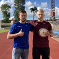 Lietuvos metų sportininkas Alekna ir jo treneris – geri draugai