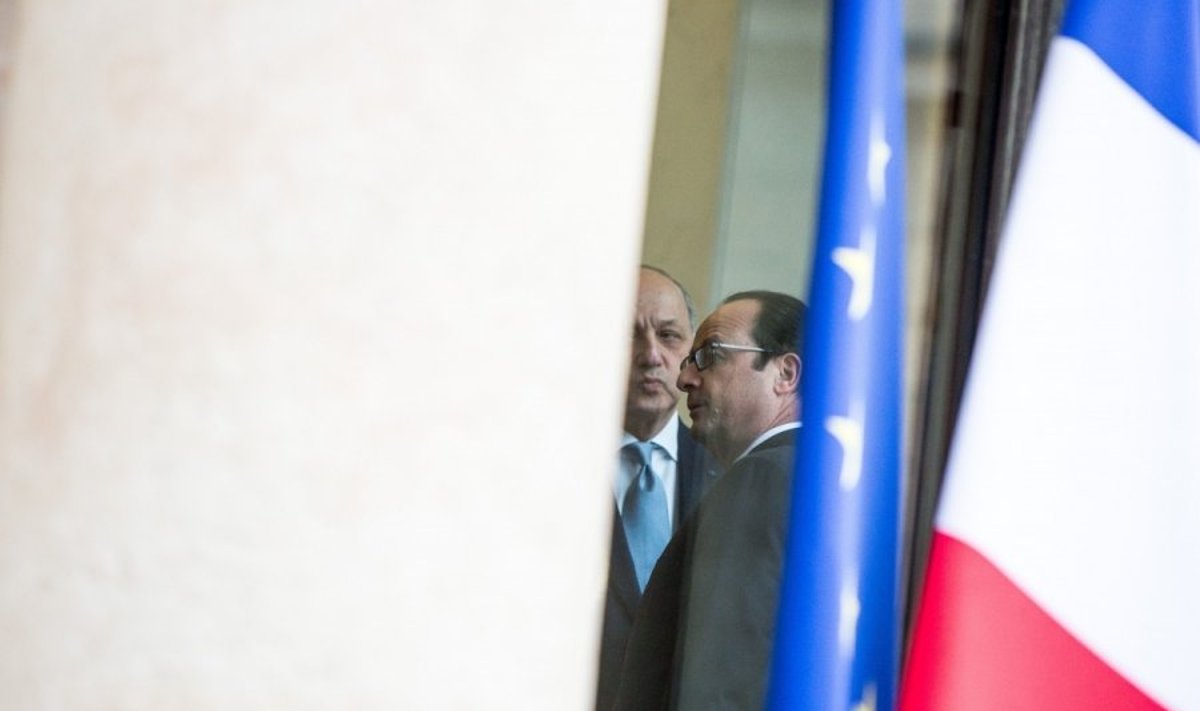 Laurentas Fabiusas, Francoi Hollande'as