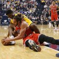 NBA: „Pacers“ pergalei neužteko spurto 20:0, „Heat“ – Ch. Bosho sugrįžimo