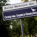 Vilnius opens square named after slain Russian opposition leader Nemtsov