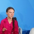Susierzinusi 16-metė Thunberg pasaulio lyderiams: mes niekada jums neatleisime!
