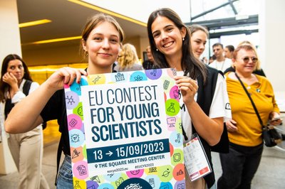 M. Kniazevaitė konkurse pelnė specialųjį prizą. EUCYS 2023 nuotr.