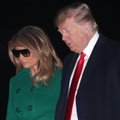 Donaldas Trumpas vėl nenulaikė liežuvio: kaltinamas seksistiniu pasišaipymu iš žmonos Melanios