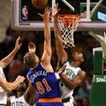 Efektingai žaidęs M. Kuzminskas skrajojo Bostone ir padėjo „Knicks“ iškovoti pergalę