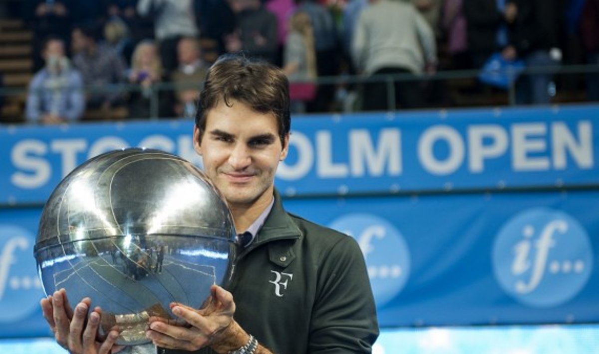 Roger Federeris triumfavo Stokholme
