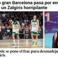 „Žalgirį“ Ispanijos žiniasklaida įvertino negailestingai: šiurpiai prastas pasirodymas – tai nelygiaverčių varžovų kova