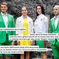 Purvais apdrabstytų olimpinių aprangų kūrėja: aš ne drabužių dizainerė, bet savo darbu didžiuojuosi