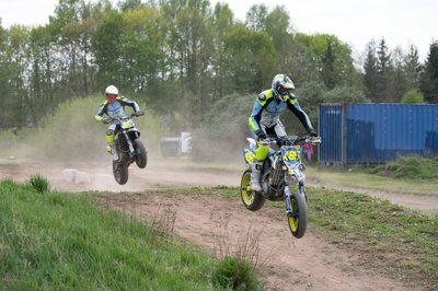 Šeštadienį Elektrėnų gatvėmis zuis motociklai: vyks – "Supermoto" lenktynės