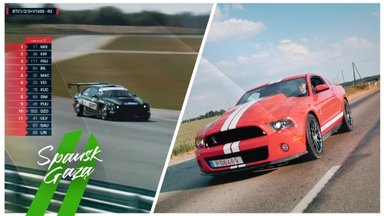 Spausk gazą: lenktynės Estijoje ir 750 AG monstras „Ford Mustang Shelby"