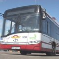 Į sostinės gatves išriedėjo autobusas „Solaris Urbino 12 CNG“