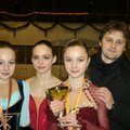 Iš tarptautinių dailiojo čiuožimo varžybų Taline Lietuvos atstovai grįžo su medaliais