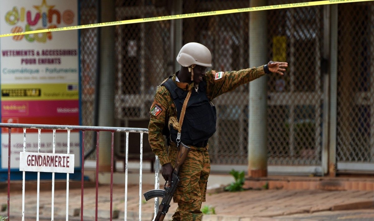Teroristų išpuolis Burkina Fase