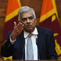 Šri Lankos premjeras pageidauja atsistatydinti, kad būtų suformuota vienybės vyriausybė