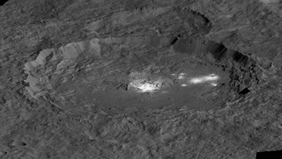 Nykštukinė planeta Cerera (Ceres). NASA nuotr.