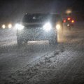 Vilniaus policija perspėja vairuotojus: būkite atsargūs – prognozuojami gausūs krituliai
