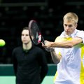 L. Mugevičius - teniso turnyro Rumunijoje dvejetų ketvirtfinalyje