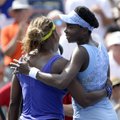 Seserų Williams dvikovoje – Venus pergalė po 5 metų pertraukos
