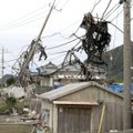 Taifūno nusiaubtoje Japonijoje beveik 80 tūkst. namų vis dar neturi elektros