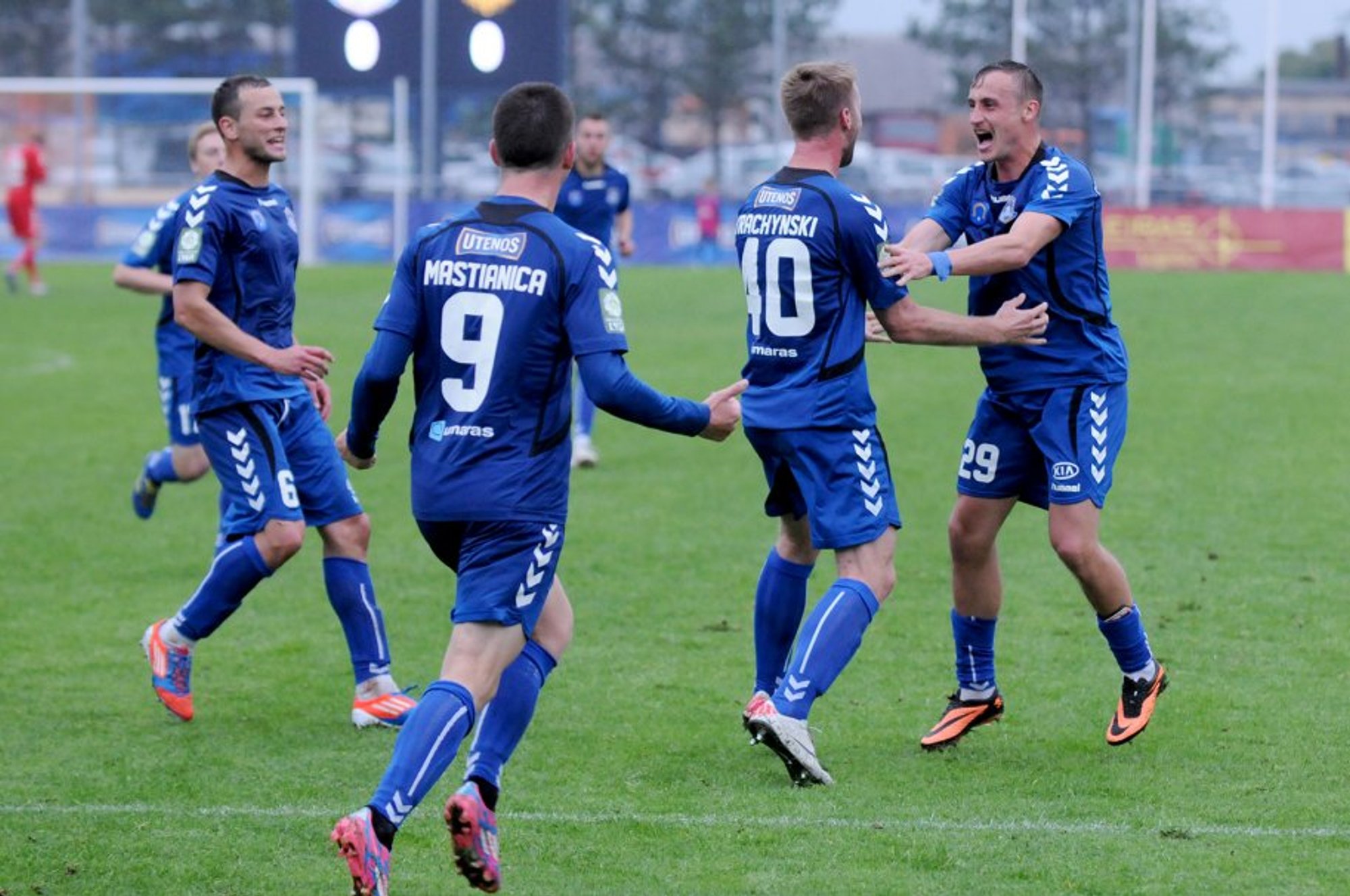 Lietuvos futbolo lygoje „Utenis“ išplėšė pergalę prieš „Šiaulius