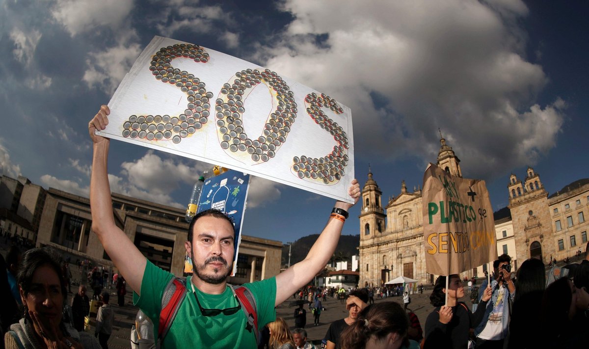 Aplinkosauginis protestas Kolumbijoje